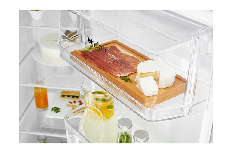 LG Americká chladnička |&nbsp;F (v rozsahu A až G) | Hrubý objem 668 l | 431 kWh/rok | LG Lineárny invertorový kompresor | LG Total No Frost | Multi-Air Flow™ | Vonkajší LED displej | Nápojový automat, GSL760PZUZ, thumbnail 7